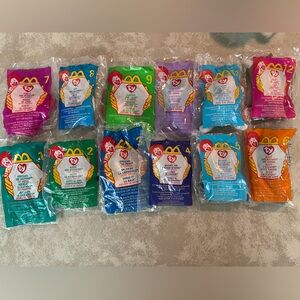 Ty Teenie Beanie 1999 Set from McDonald’s.